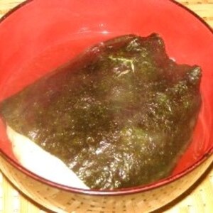 即席★お湯かけるだけ！「おにぎり茶漬け」